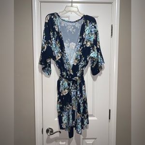 Mothers robe & matching swaddle